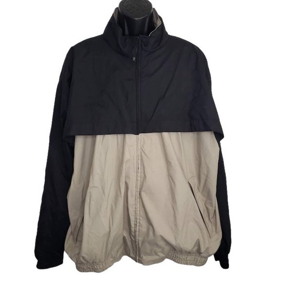 Nike Other - Nike Golf Men's Jacket XXL Brown Black Storm Fit Full Zip